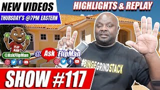 Wholesaling Real Estate Q&A - Ask Flip Man Show 117 for Real Estate Investing