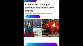 11 POTRET PATUNG LUCU