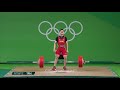 Shi Zhiyong (69 kg) Clean & Jerk 190 kg - 2016 Summer Olympics