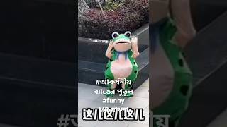 #আকর্ষণীয় ব্যাংঙের পুতুল  #The Interesting frog dolls