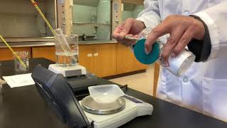 Chem 1050 Exp. 12 Solutions and Solubility