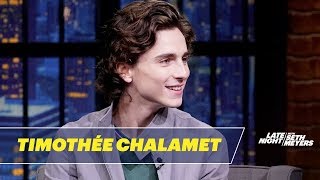 Timothée Chalamet on ‘The King’ and Meeting Co-Star Emma Watson