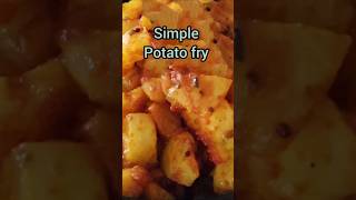 Simple Potato recipe | potato fry recipe #potatorecipe #potatofry #shortsfeed #shorts