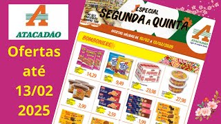 ATACADÃO OFERTAS ATÉ 13 02 2025 FOLHETO ESPECIAL SEGUNDA A QUINTA SP