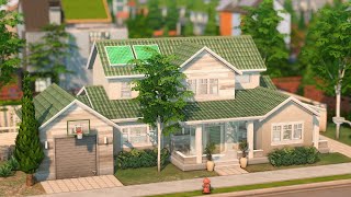 evergreen home 🌿 [ the sims 4: speed build ]