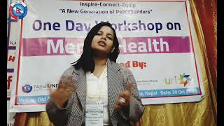 Grishma Paneru sharing after facilitation