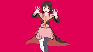 Love Decorate / Megumin【MMD Konosuba】恋愛デコレート