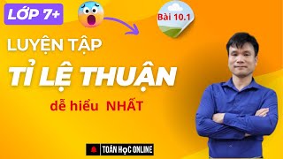 Toán 7 - Bài 13.1. Luyện tập