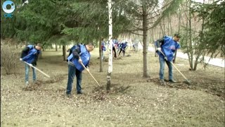 Уборка уже началась. Первые на борьбу с мусором вышли общественные активисты