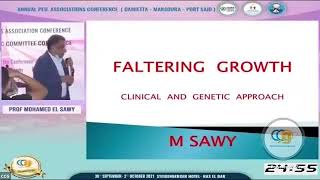 Faltering Growth Clinical and Genetic Approach Prof Mohammed ElSawy