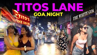 TITO'S LANE | Vibrant Nightlife of Goa! | CLUBS - | BAGA BEACH | GOA VLOG | Best clubs in Goa