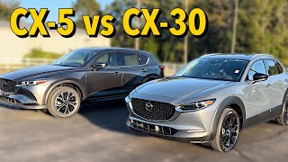Comparison | 2022 Mazda CX-5 vs CX-30 in 8 Minutes