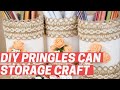 Upcycle Pringles Cans into These Rustic Storage Containers - DIYnCrafts.Com Crafts