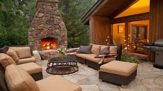 COZY! 100+ OUTDOOR FIREPLACE FOR SMALL PATIO IDEAS | HOW TO CHOOSE RIGHT FIREPLACES FO LIVING SPACE