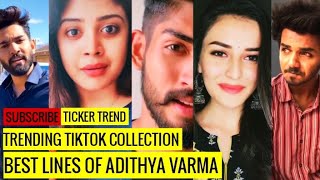Best of Adithya varma | Tamil dialogues | Go viral on Tiktok