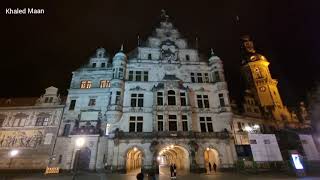 Dresden Night walking in the Old Town