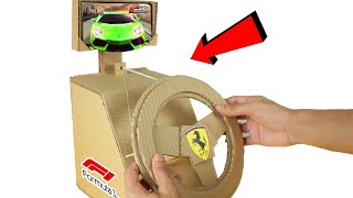 HowTo Make a Cardboard Racing Game Controller!! | DIY Ocean