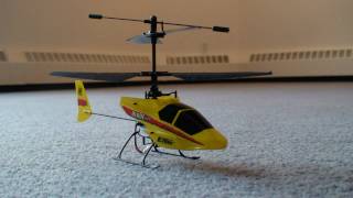 RC ADVENTURES - RC HELICOPTER - BEGINNERS EFLiTE BLADE MCX w/ CARBON FIBER COCKPIT