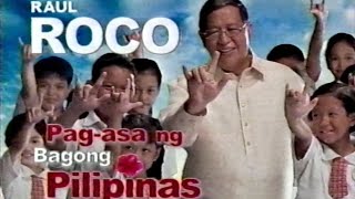 Raul Roco - Presidential Ads (2004)