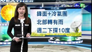 2015.03.08華視晚間氣象 連珮貝主播