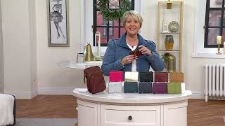 American Leather Co. Cleveland RFID Bifold Wallet on QVC