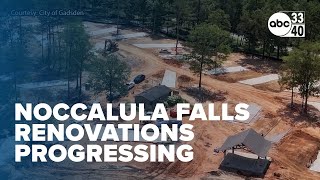 Noccalula Falls renovations progressing