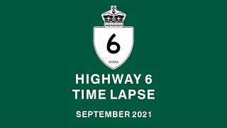 🚗 Ontario Highway 6 - Time Lapse Experience