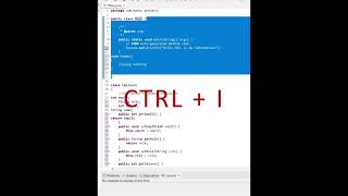 Indent Java code in eclipse
