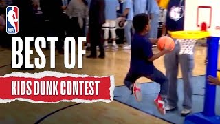 Best Of INCREDIBLE Kids Dunk Contest Moments