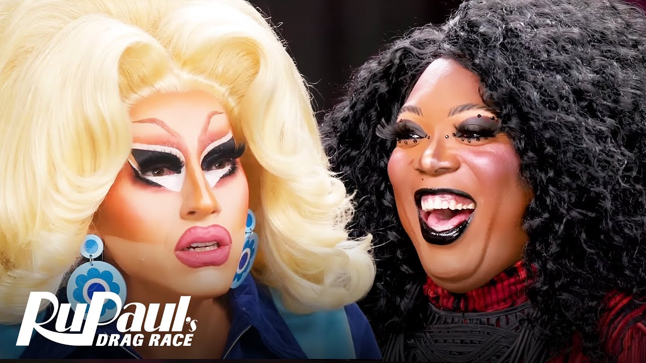 The Pit Stop S16 E03 ёяпб Trixie Mattel Bebe Zahara Benet Cтащest Bon