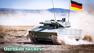 Oerlikon Skynex, German Rheinmetall advanced Air Defense Weapon System to fight drone swarms