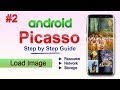 #2 Load image into imageView : Picasso library for android : Tutorial