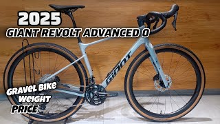 2025 GIANT REVOLT ADVANCED 0 SMALL PRISMATIC HAZE + WEIGHT- GIANT CXR 2 WHEELSET /SHIMANO GRX G-SET