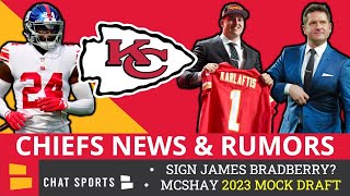 Chiefs Rumors & News: Sign James Bradberry? Todd McShay 2023 Mock Draft + George Karlaftis Contract