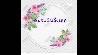 ฉันจะฝันถึงเธอ