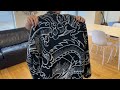 stussy holiday 22 collection delivery 1 dragon sherpa jacket natural u0026 black