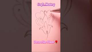 #Art is Fun Everyone can Draw #Flower🌹Tryit #shorts #howtodraw #easydrawing #trending #youtubeshorts