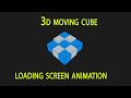 How To Create A 3d Animated Cube | Boxes Using Html Css