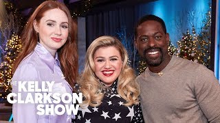 Karen Gillan Quizzes Sterling K. Brown And Kelly On Perplexing Scottish Phrases
