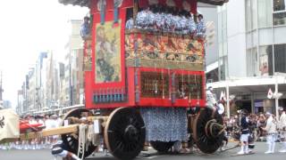 祇園祭山鉾巡行～長刀鉾辻回し～2017/07/17