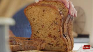 Meergranen-rozijnenbrood in de broodmaker - Soezie