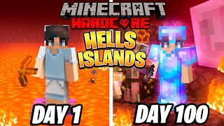 I Survived 100 Days in Hells Islands in Minecraft.. Here's What Happened..