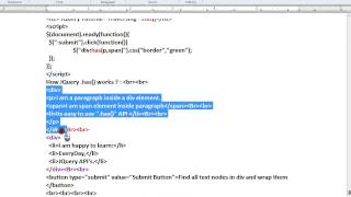 HAS METHOD IN JQUERY DEMO