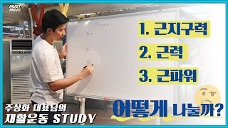 [재활운동 스터디] 💪근지구력, 근력, 근파워 어떻게 나눠야하나?