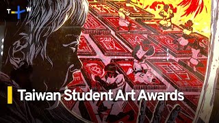 Fraud, A.I. and Population Crises Dominate Taiwan Student Art Awards | TaiwanPlus News