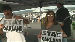 Raiders Fans Rally To Keep Team In Oakland