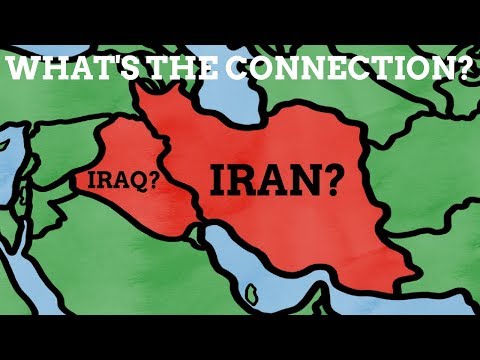 What was the old name of Iran and Iraq?