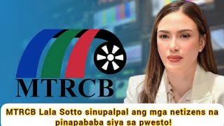 MTRCB Lala Sotto SINUPALPAL ang mga Netizens na pinapa-resign siya sa Pwesto!