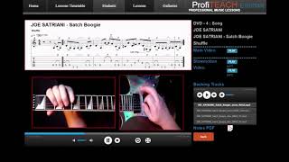 ProfiTEACH GUITAR SOLO: JOE SATRIANI - Satch Boogie Intro