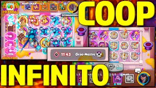 COOP INFINITO VOLTOU! | Rush Royale | Gameplay português PT-BR